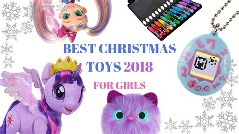 10 Best Christmas Toys 2018 For GIRLS! - YouTube