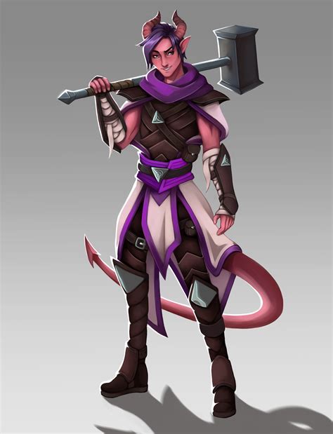 ArtStation - Tiefling Character Design [Commission]