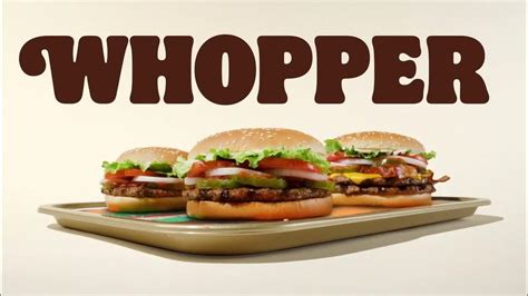 Burger King Whopper Whopper Whopper Commercial - YouTube