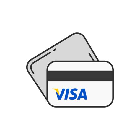 Credit debit visa card - Business & Finance Icons