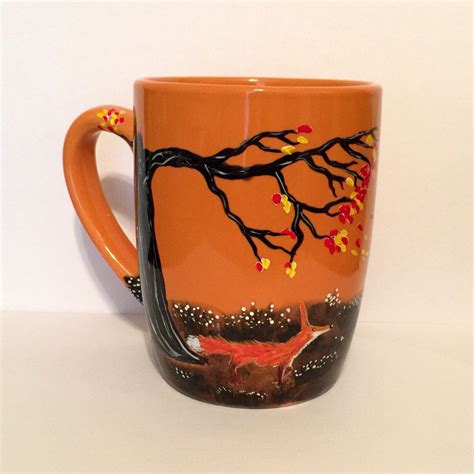 Red Fox Autumn - coffee mug | Autumn coffee, Mugs, Coffee mugs