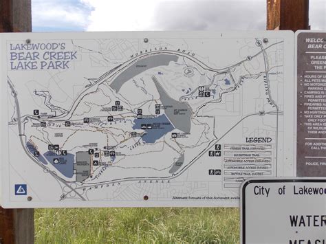 Bear Creek Lake Park Map - Maping Resources