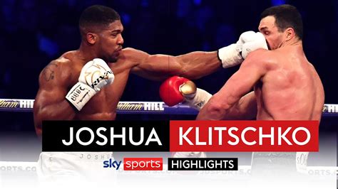 HIGHLIGHTS! Anthony Joshua vs Wladimir Klitschko | Unbelievable Fight 😱 ...