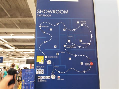 Ikea Map | It's definitely designed like a maze to trap you … | Flickr