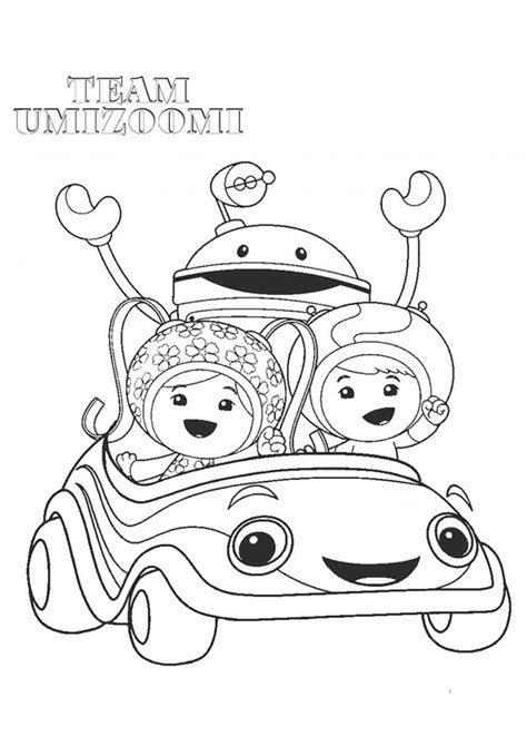 Coloring Pages | Team Umizoomi