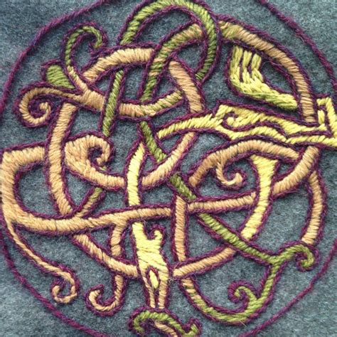 Viking embroidery | Viking embroidery, Medieval embroidery, Vikings