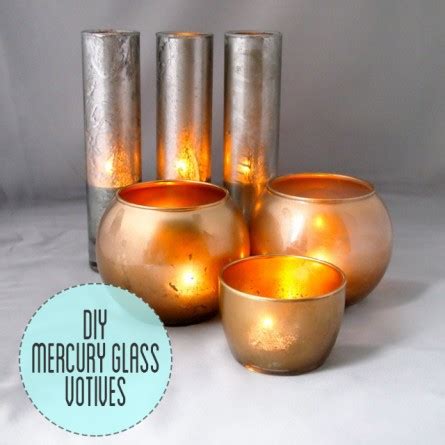 DIY Mercury Glass Candle Holders – Candle Making