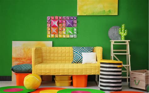 Living Room Wall Colour Combination With Texture Paint - Tutor Suhu