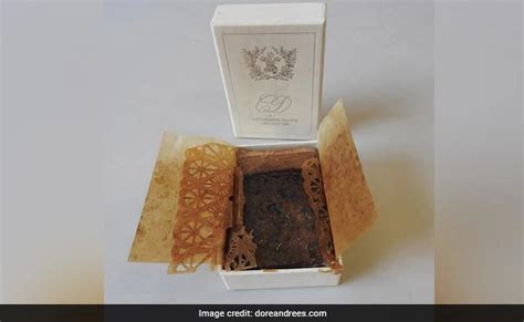 Piece of cake from Princess Diana, Wedding of King Charles for... - US ...