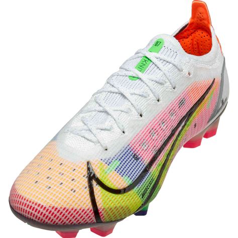 Nike Mercurial Vapor Dragonfly 14 Elite FG - White & Metallic Silver ...