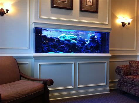 Create a Serene Oasis with a Custom Built-In Aquarium