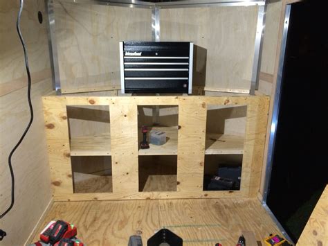 V nose trailer cabinet | Stuff I built | Pinterest | Trailers, Cabinets ...