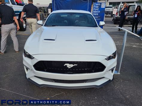 2022 Ford Mustang GT With Ice White Appearance Package: Live Gallery