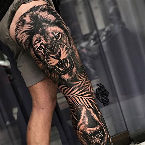 Top more than 60 lion calf tattoo - in.cdgdbentre