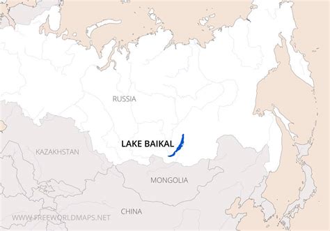 Lake Baikal Russia Map | Zone Map