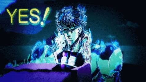 Yes Jotaro GIF - Yes Jotaro Kujo - Discover & Share GIFs