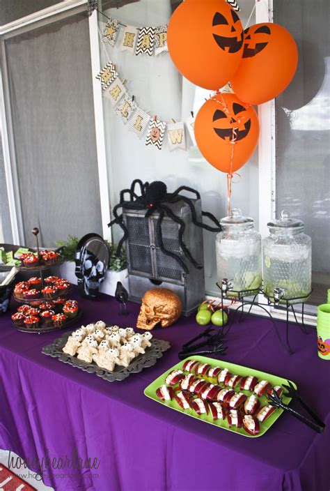 Kids Halloween Party Ideas - Honeybear Lane