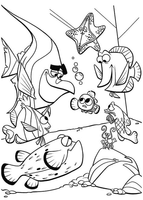 Finding Nemo Coloring Pages To Download And Print For Free - Ukup