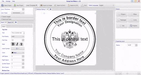 Stamp Seal Maker - Create corporate stamps, business seals within seconds