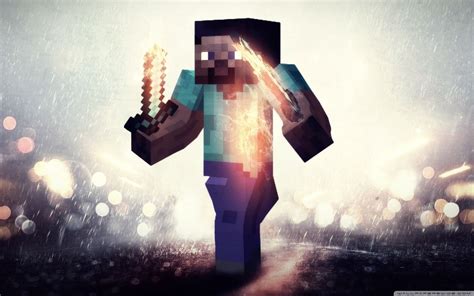 Minecraft Steve HD Wallpapers on WallpaperDog