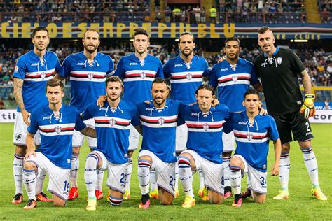 Sampdoria 16-17 70-Years Anniversary Kit Released - Footy Headlines