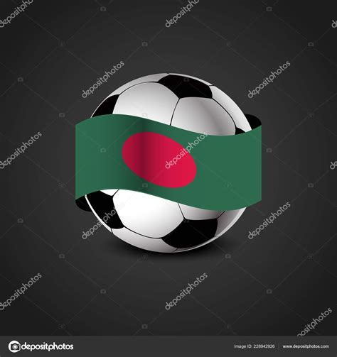 Football Flag Design Vector Stock Vector Image by ©Flatart #228942926