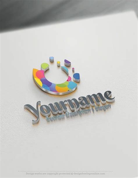 Design Free Art Logos – Splash Watercolor Logo Template | Free logo, Logo design free, Online ...