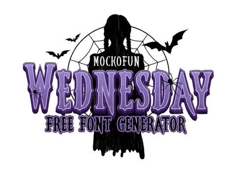 🕸️ [FREE] Wednesday Font - MockoFUN