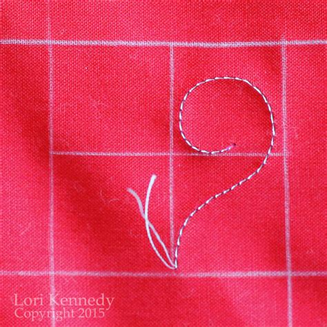 The Doodle Heart-A Free Motion Quilting Tutorial - Lori Kennedy Quilts