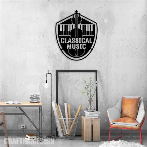 Custom Guitar & Piano Metal Wall Art Decor - Craft Name Sign