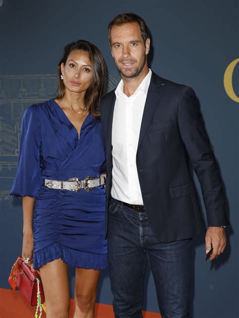 Photo : Richard Gasquet et sa compagne Clémentine - Soirée de gala "Coeur Central" au profit de ...