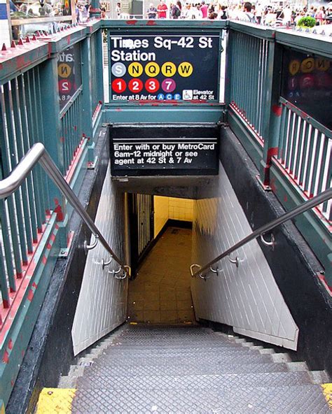 NYC Subway 8x10 photo Times Square subway sign and steps | Etsy | New york subway, Nyc subway ...