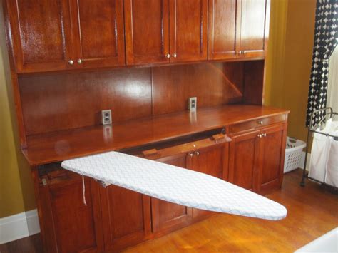 Full Size Ironing Board Cabinet