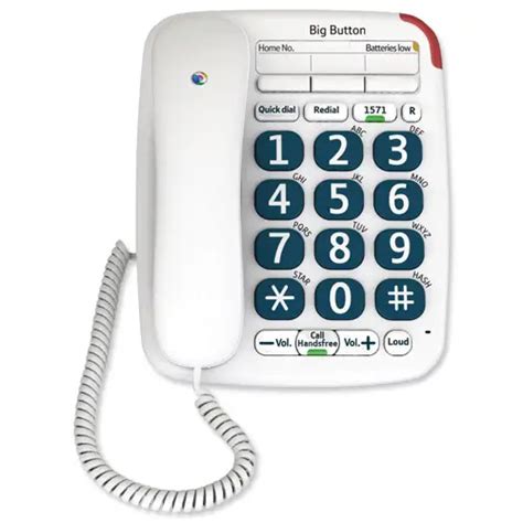 Essential Items: Big Button Telephones - Living with Disability