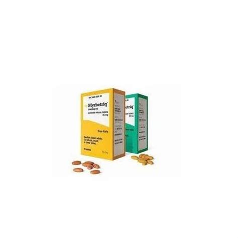 Myrbetriq Tablet, 50mg at Rs 250/stripe in Greater Noida | ID: 2850761093655