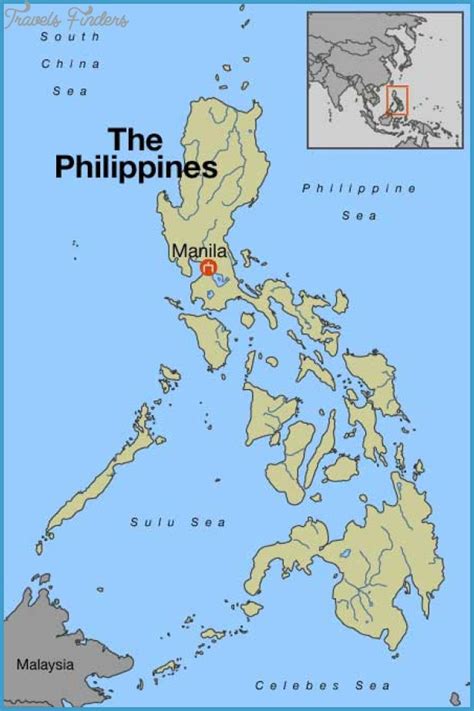 Manila Map - TravelsFinders.Com