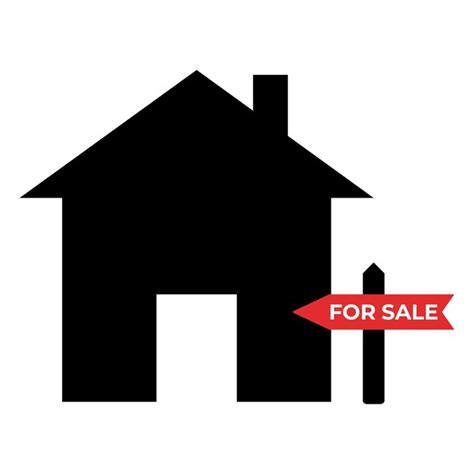 Premium Vector | House for sale sign vector illustration