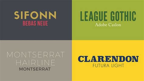 20 Best Fonts for Graphic Designers | The James Agency