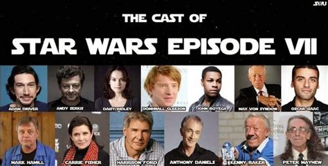 the cast of SW:The Force Awakens - Star Wars:The Force Awakens(Movie) Photo (39101659) - Fanpop