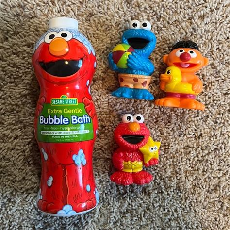 Sesame Street | Bath, Skin & Hair | Brand New Elmo Bubble Bath Wsesame Street Cookie Monster ...