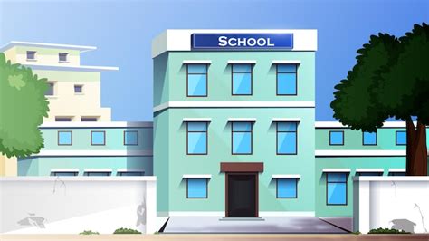 Premium Vector | Indian school