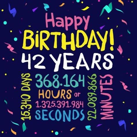 My 42 Birthday Quotes - ShortQuotes.cc