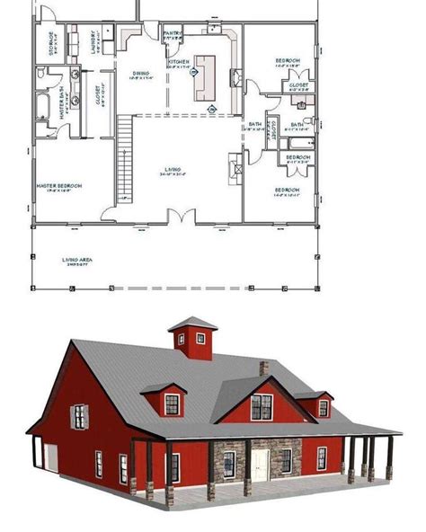 Pin by Casondra Inselmann on Building Inselmann ! | Barn homes floor ...