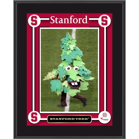 Stanford Cardinal 10.5" x 13" Stanford Tree Mascot Sublimated Plaque