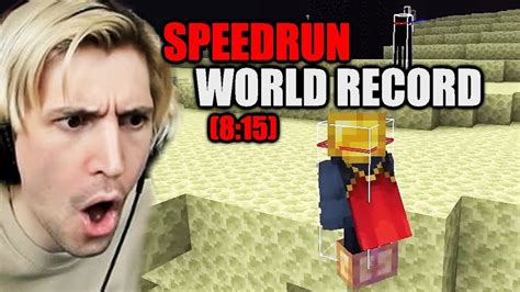 Minecraft World Record Speedrun 2024 - Row Chelsie