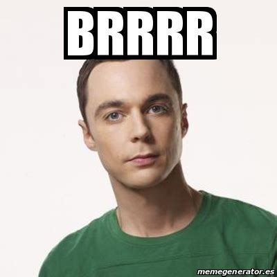 Meme Sheldon Cooper - Brrrr - 21974918