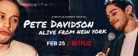 Netflix Announces and Debuts Trailer for PETE DAVIDSON: ALIVE FROM NEW ...