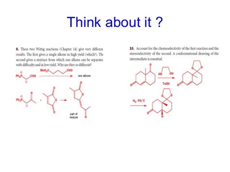 The chemoselectivity