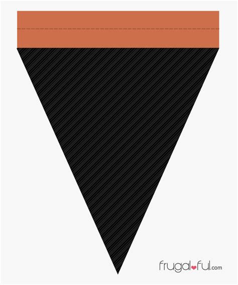 Diy Free Printable Halloween Triangle Banner Template - Triangle , Free ...