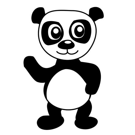 panda bear clip art - Clip Art Library